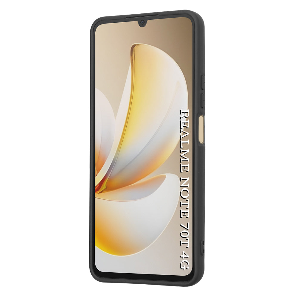 Tok a Realme Note 70T-hez, Techsuit, SoftFlex, Fekete