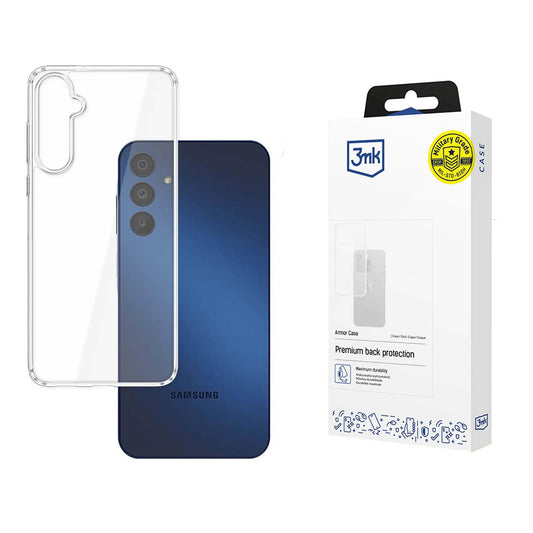 tok Samsung Galaxy A16 5G A166 / A16 4G A165, 3MK, páncélzat, átlátszó, átlátszó