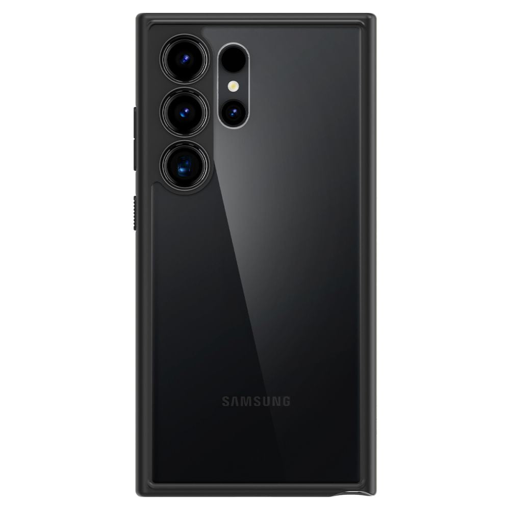 Tok Samsung Galaxy S24 Ultra S928-hoz, Spigen, Ultra Hybrid, Matt Fekete