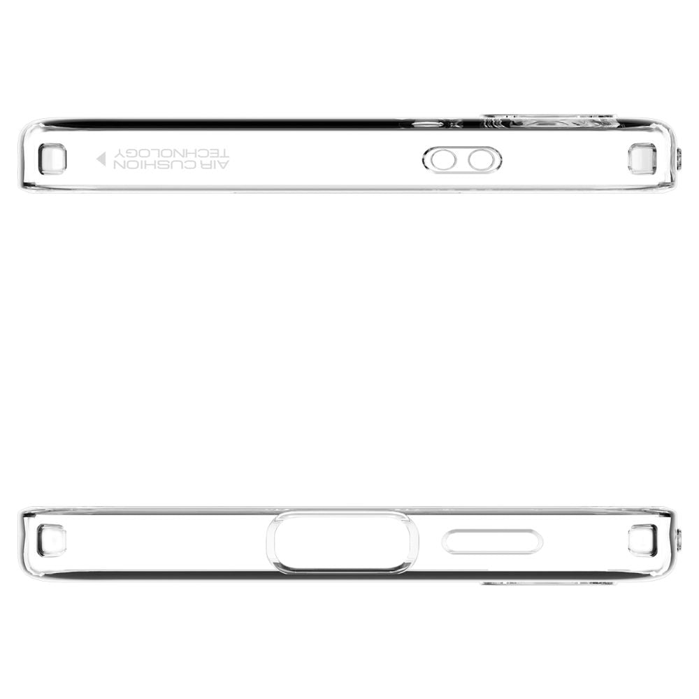Tok Samsung Galaxy S24 S921-hez, Spigen, Liquid Crystal, Átlátszó ACS07343