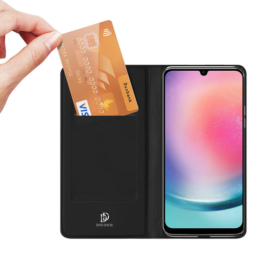 Samsung Galaxy A55 5G A556, DUX DUCIS, Skin Pro, fekete, tok Samsung Galaxy A55 5G A556-hoz