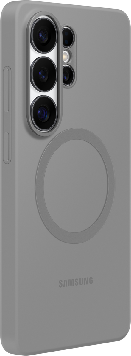 Tok Samsung Galaxy S26 Ultra S948-hez, Szilikon Mágneses Tok, Szürke EF-ES948CJEGWW