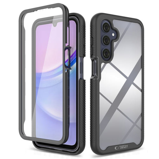 Tok Samsung Galaxy A16 5G A166 / A16 4G A165, Tech-Protect, Defence360, Fekete, Samsung Galaxy A16 5G A166 / A16 4G A165 tokhoz