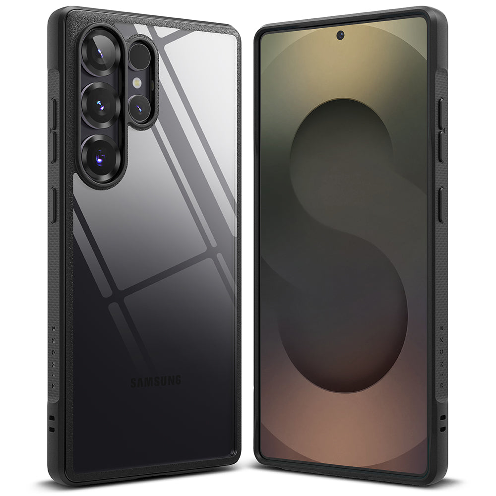 Tok Samsung Galaxy S25 Ultra S938-hoz, Ringke, Fusion Bold, Fekete