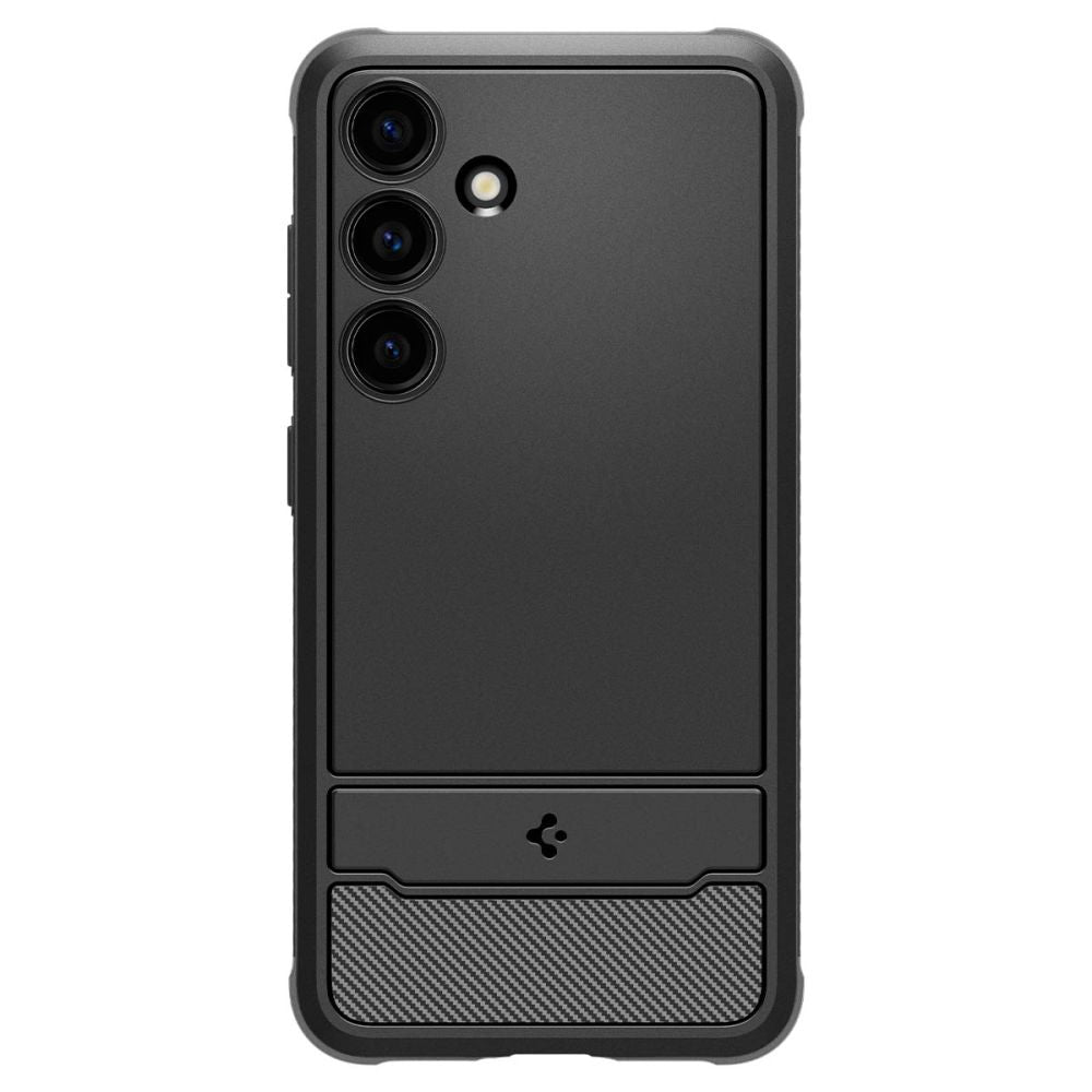 Tojás Samsung Galaxy S24 S921, Spigen, Rugged Armour, fekete ACS07346