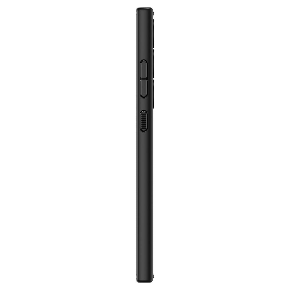 Tok Samsung Galaxy S24 Ultra S928-hoz, Spigen, Ultra Hybrid, Matt Fekete