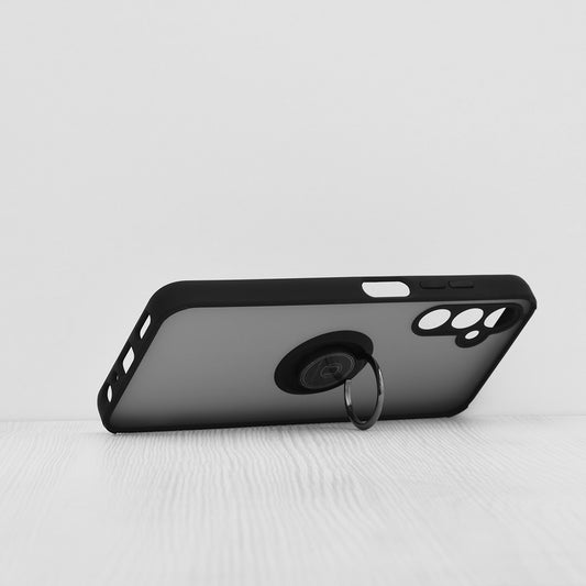 Tok Samsung Galaxy A05s A057-hez, Techsuit, Glinth, Fekete