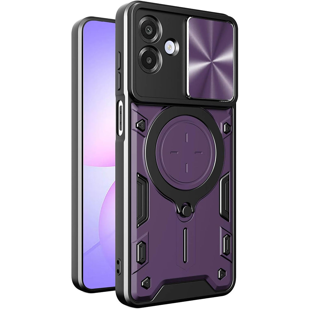 Tok Samsung Galaxy A07 4G A075-hez, Techsuit, CamGuard Pro, Lila