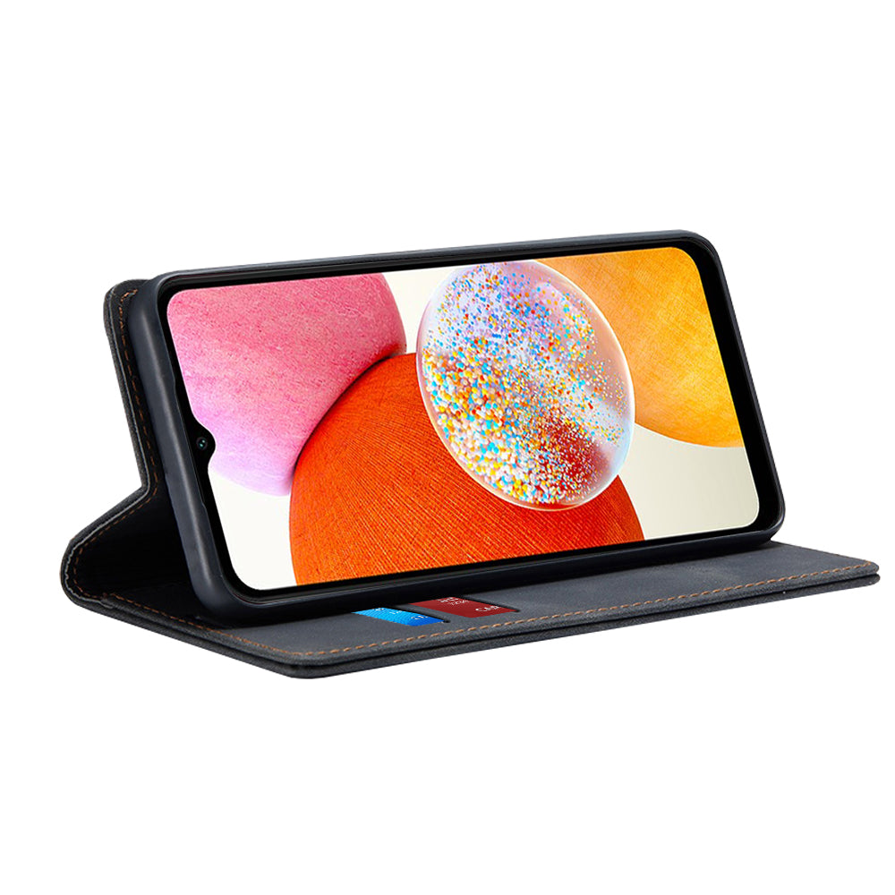 Tok Samsung Galaxy A14 A145 / A14 5G A146, Techsuit, Confy, Fekete