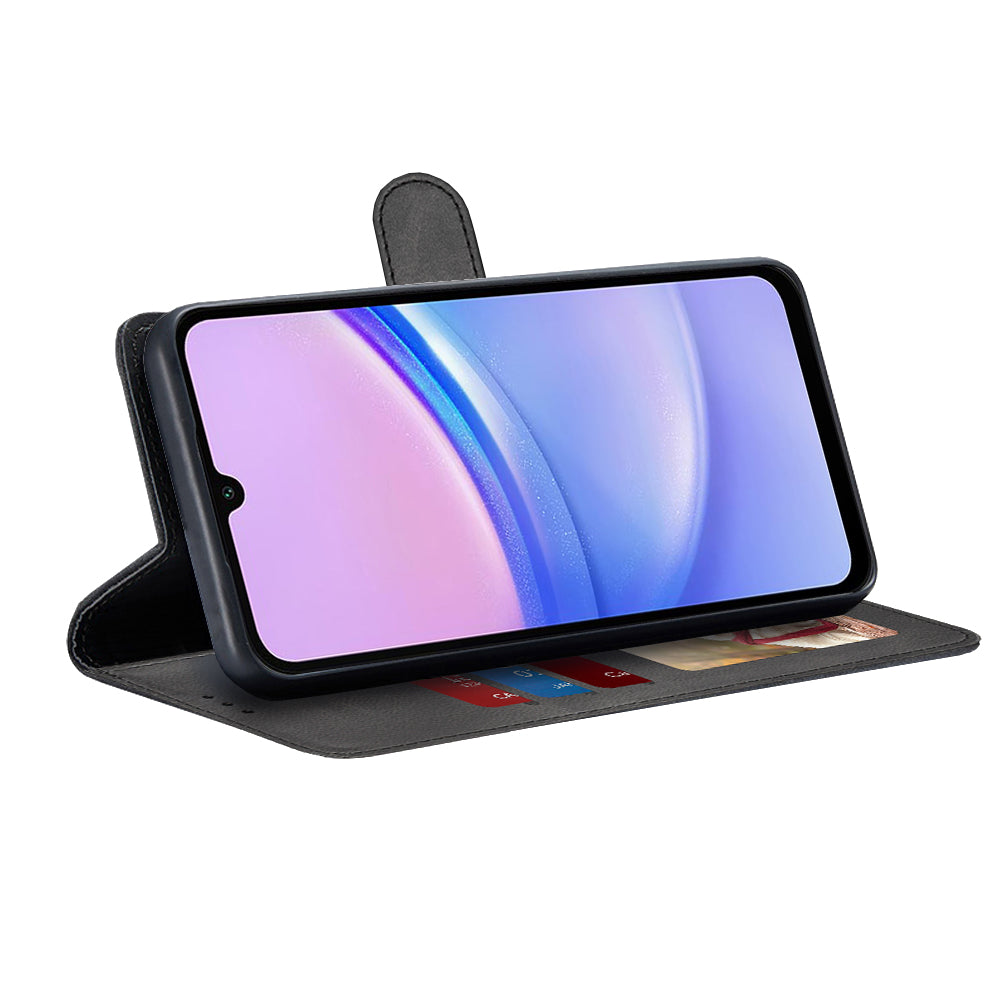 Tok Samsung Galaxy A15 5G A156 / A15 A155, Techsuit, Diary Book, Fekete