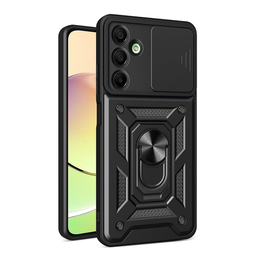 Tok Samsung Galaxy A16 5G A166 / A16 4G A165, Techsuit, CamShield, Fekete