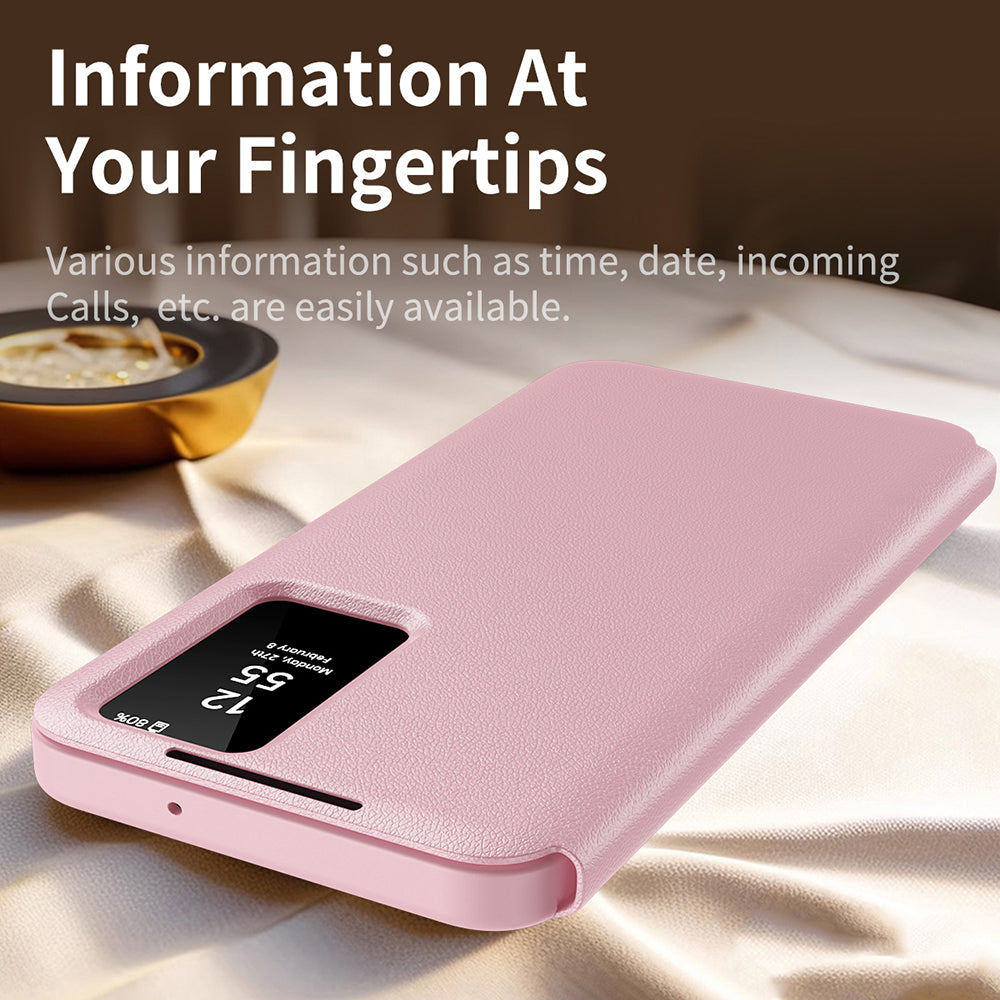 Case for Samsung Galaxy A16 5G A166 / A16 4G A165, Techsuit, SmartView, Pink