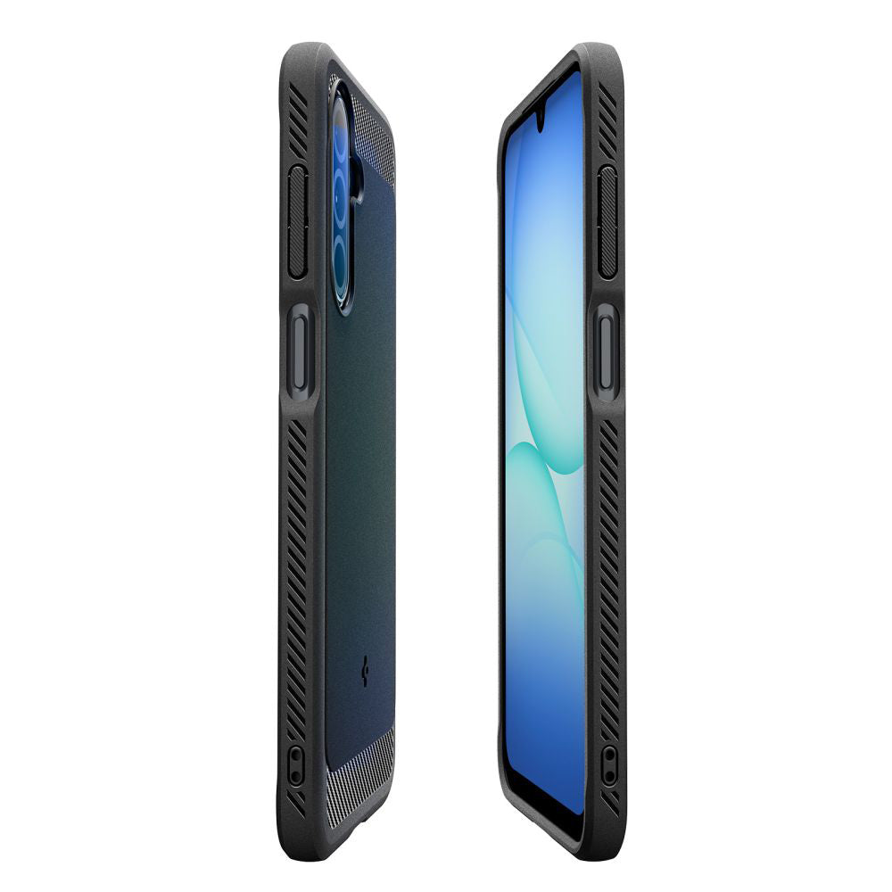 Tok Samsung Galaxy A17 4G / A17 5G készülékhez, Spigen, Rugged Armor, Fekete ACS09844