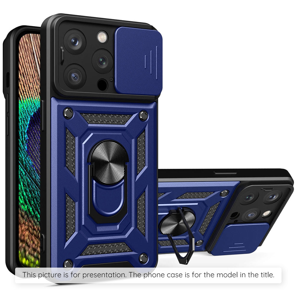 Case for Samsung Galaxy A18 5G A186 / A18 4G A185 / F17 / M17 / A17 4G A175, Techsuit, CamShield, Blue