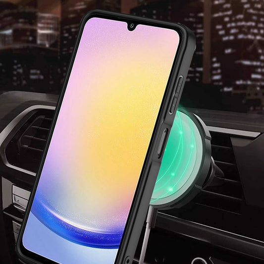 Tok Samsung Galaxy A25 A256-hoz, Techsuit, RuggedCam, Fekete