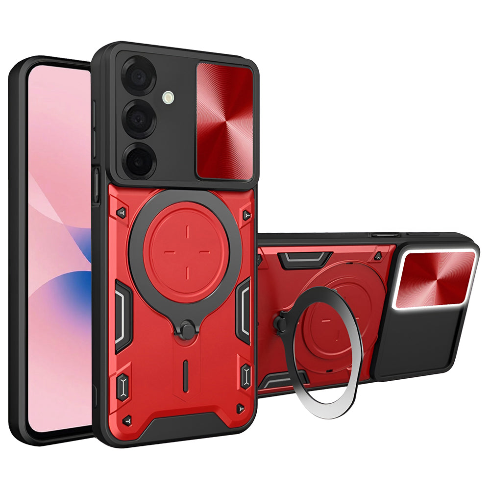 Samsung Galaxy A27 5G tok, Techsuit, CamGuard Pro, Piros