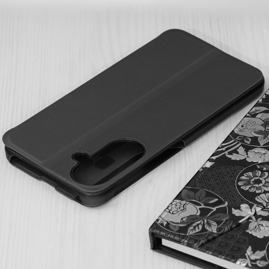 Tok Samsung Galaxy A27 5G-hez, Techsuit, eFold Új Modell, Fekete