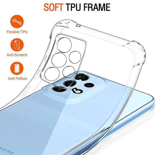 Samsung Galaxy A33 5G A336 tok, Techsuit, ütésálló átlátszó, áttetsző