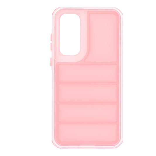 Tok Samsung Galaxy A35 5G A356-hoz, Techsuit, Wave Shield, Rózsaszín