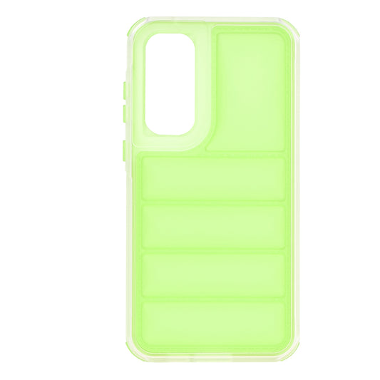Tok Samsung Galaxy A35 5G A356-hoz, Techsuit, Wave Shield, Zöld
