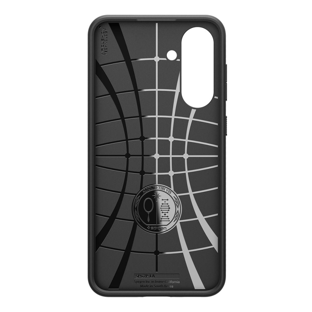 Tok Samsung Galaxy A36 A366-hoz, Spigen, Liquid Air, Matt Fekete ACS09199