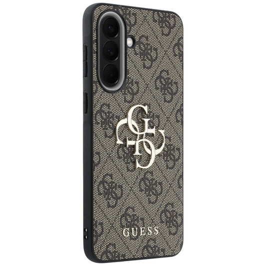 Tok Samsung Galaxy A37 5G-hez, Guess, 4G Nagy Logó, Barna