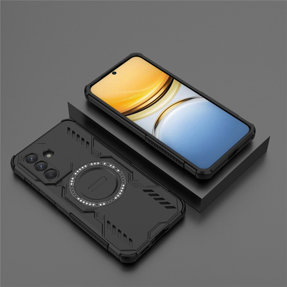 MagSafe tok Samsung Galaxy A37 5G-hez, Techsuit, ArmorMag, Fekete