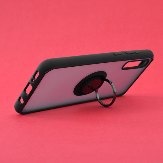 Tok Samsung Galaxy A50s A507 / A30s A307 / A50 A505 készülékhez, Techsuit, Glinth, Fekete