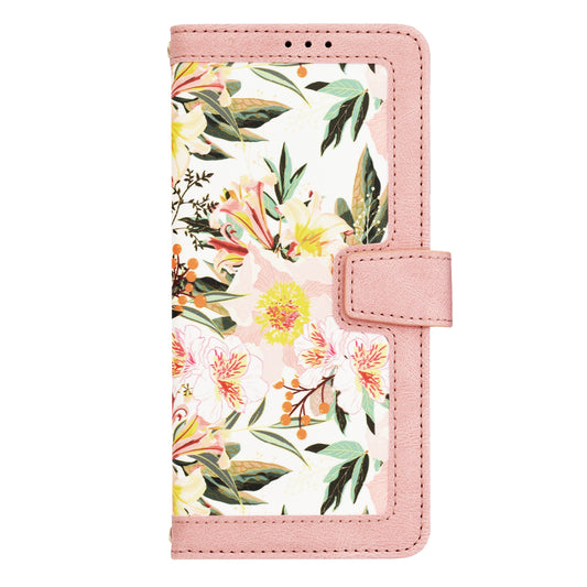Tok Samsung Galaxy A55 5G A556-hoz, Techsuit, FlipCraft, Rózsaszín