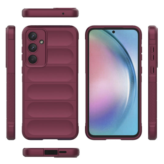 Tok Samsung Galaxy A55 5G A556-hoz, Techsuit, Magic Shield, Zöld