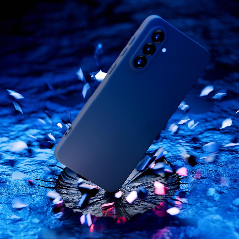 Tok Samsung Galaxy A56 A566-hoz, 3MK, Matt fekete