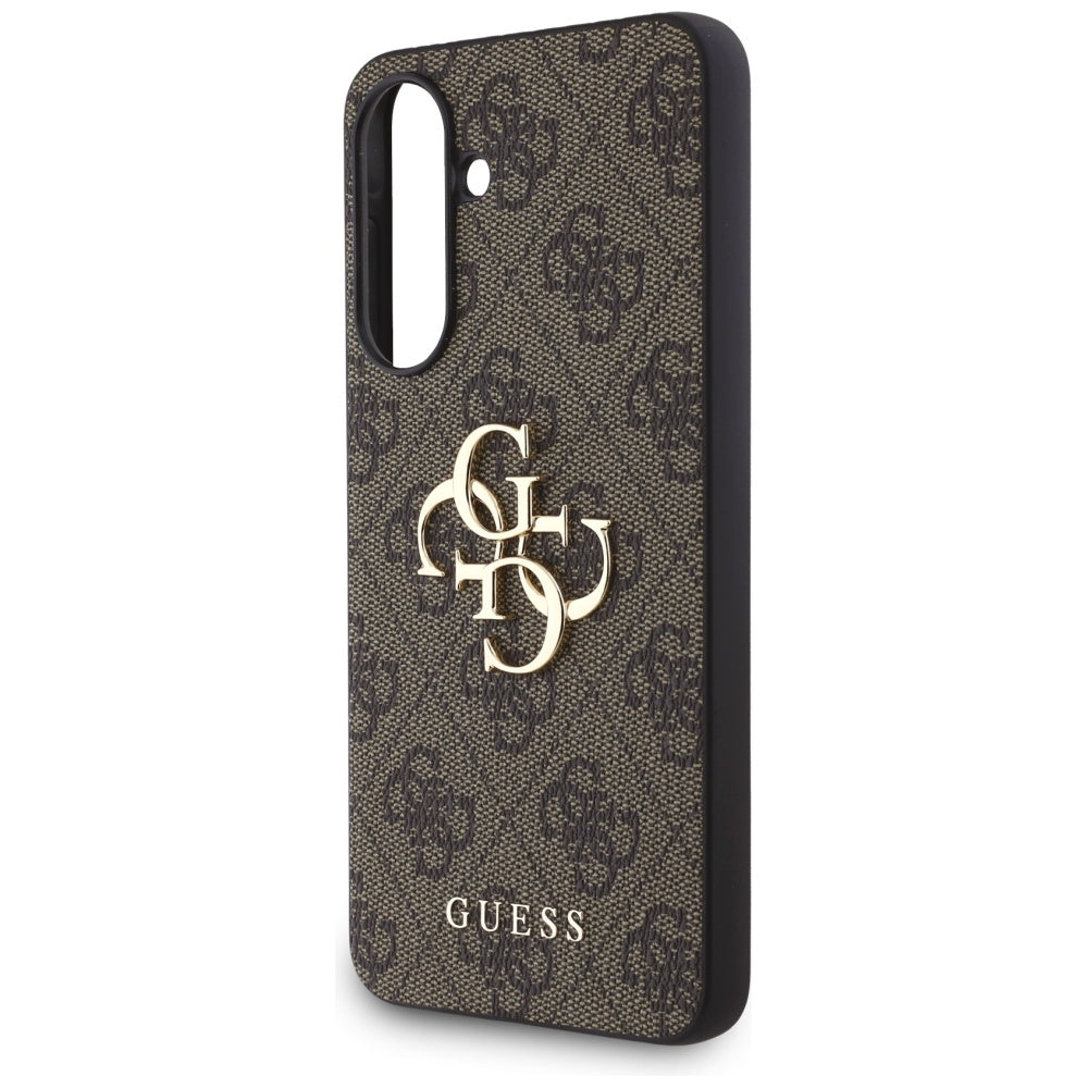 Tok Samsung Galaxy A56 A566-hoz, Guess, 4G Big Logo, barna