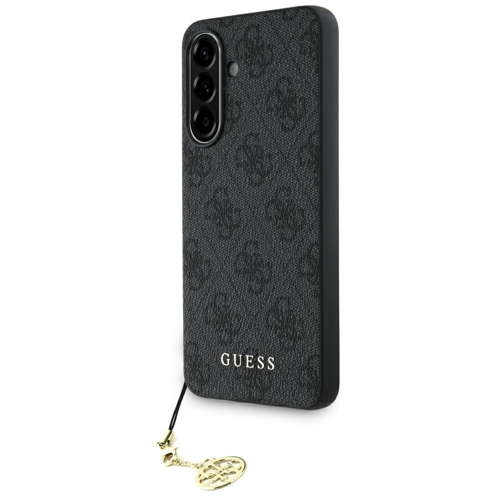 Tok Samsung Galaxy A56 A566-hoz, Guess, 4G Charm, Fekete