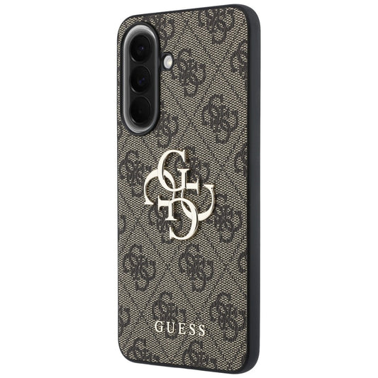 Tok Samsung Galaxy A57 5G-hez, Guess, 4G Nagy Logó, Barna