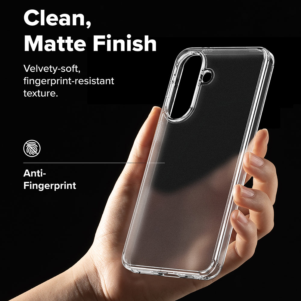 Tok Samsung Galaxy A57 5G-hez, Ringke, Fusion, Matt átlátszó