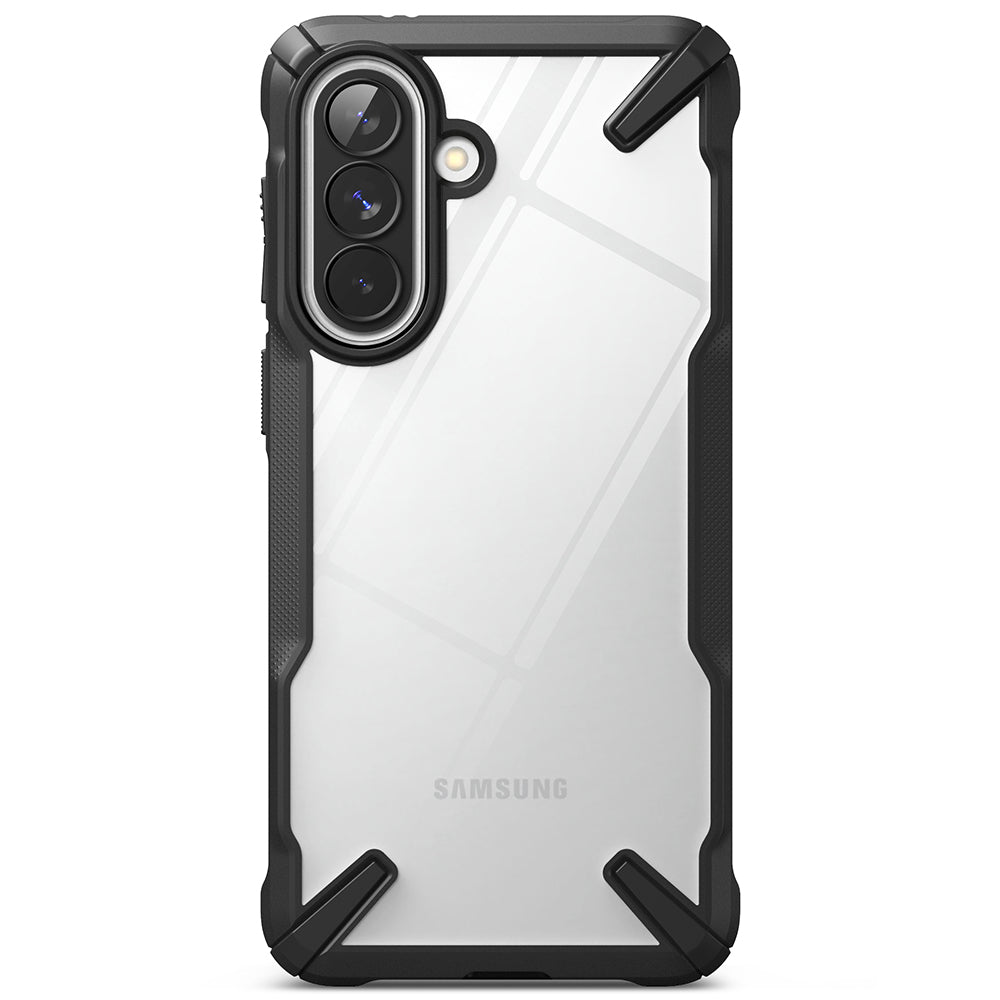 Tok Samsung Galaxy A57 5G-hez, Ringke, Fusion X, Fekete