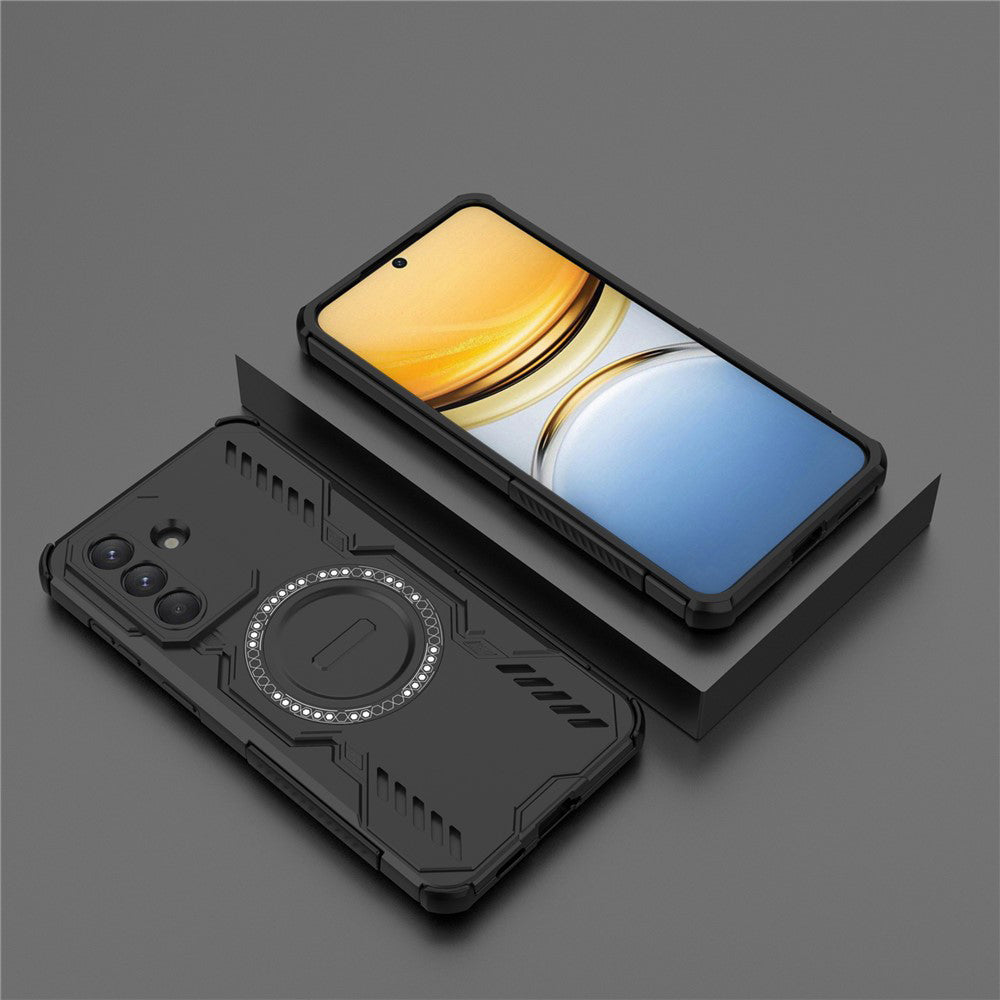 MagSafe tok Samsung Galaxy A57 5G-hez, Techsuit, ArmorMag, Fekete