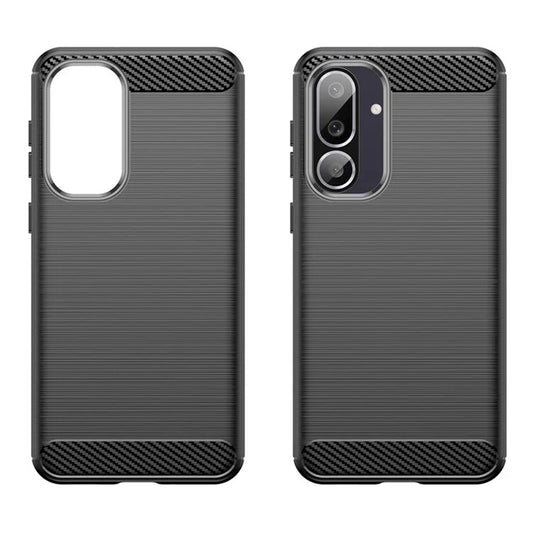 Tok Samsung Galaxy M56 M566-hez, Techsuit, Karbon, Fekete