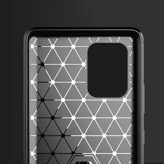 Tok Samsung Galaxy S10 Lite G770-hez, Techsuit, Karbon, Fekete