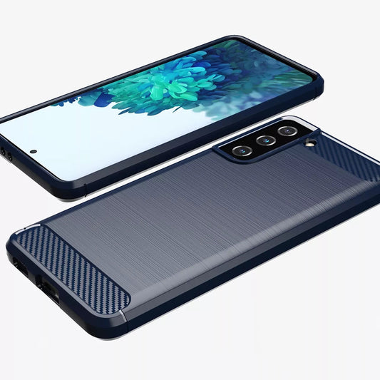 Tok Samsung Galaxy S20 FE 2022 G781 / S20 FE 5G G781 / S20 FE G780, Techsuit, Karbon, Kék