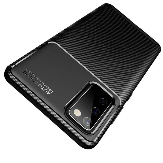 Tok Samsung Galaxy S20 FE 2022 G781 / S20 FE 5G G781 / S20 FE G780 készülékhez, Techsuit, CarbonFiber, Fekete