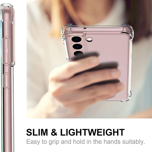 Samsung Galaxy S21 5G G991 tok, Techsuit, Ütésálló Átlátszó, Átlátszó