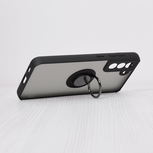 Tok a Samsung Galaxy S21 FE 5G G990-hoz, Techsuit, Glinth, Fekete