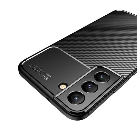 Tok Samsung Galaxy S22 5G S901-hez, Techsuit, CarbonFiber, Fekete