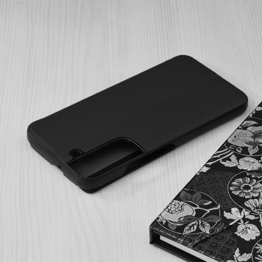 Tok Samsung Galaxy S22+ 5G S906-hoz, Techsuit, eFold, Fekete