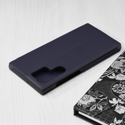 Tok Samsung Galaxy S22 Ultra 5G S908-hoz, Techsuit, eFold, Sötétkék