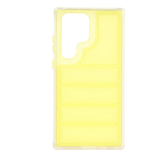 Tok Samsung Galaxy S23 FE S711-hez, Techsuit, Wave Shield, Sárga