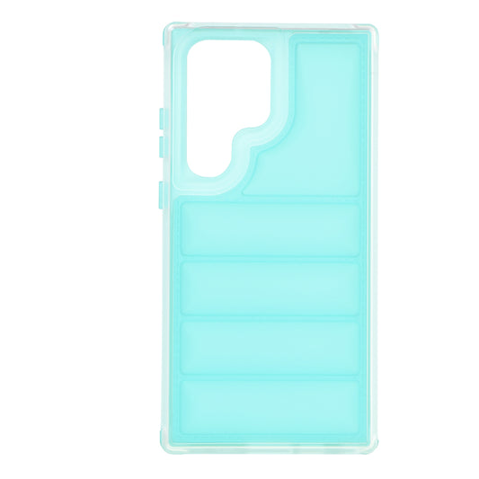 Tok Samsung Galaxy S23 FE S711-hez, Techsuit, Wave Shield, Türkiz