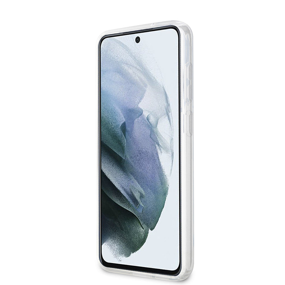Tok Samsung Galaxy S23 S911-hez, Karl Lagerfeld, Ikonik Choupette, Átlátszó