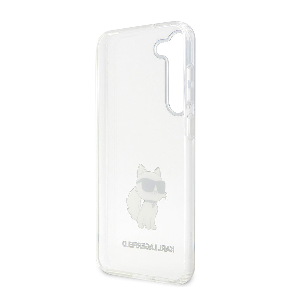 Tok Samsung Galaxy S23 S911-hez, Karl Lagerfeld, Ikonik Choupette, Átlátszó